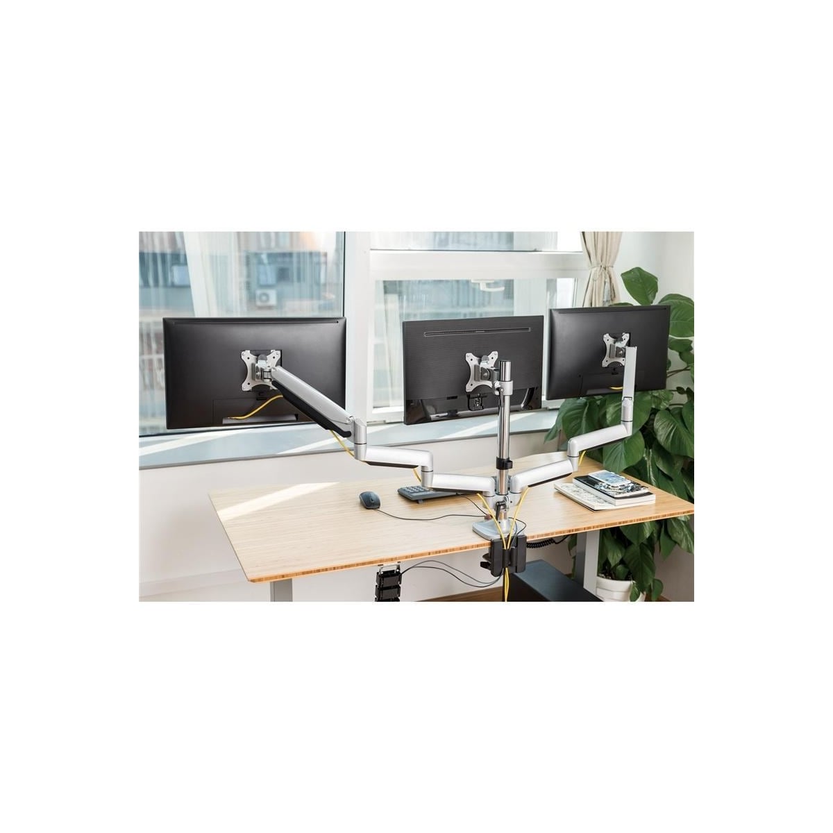 LogiLink Monitorarm trippel 13-32