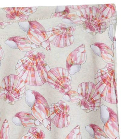 Name It Leggings - NbfJellia - Peyote Melange m. Muscheln