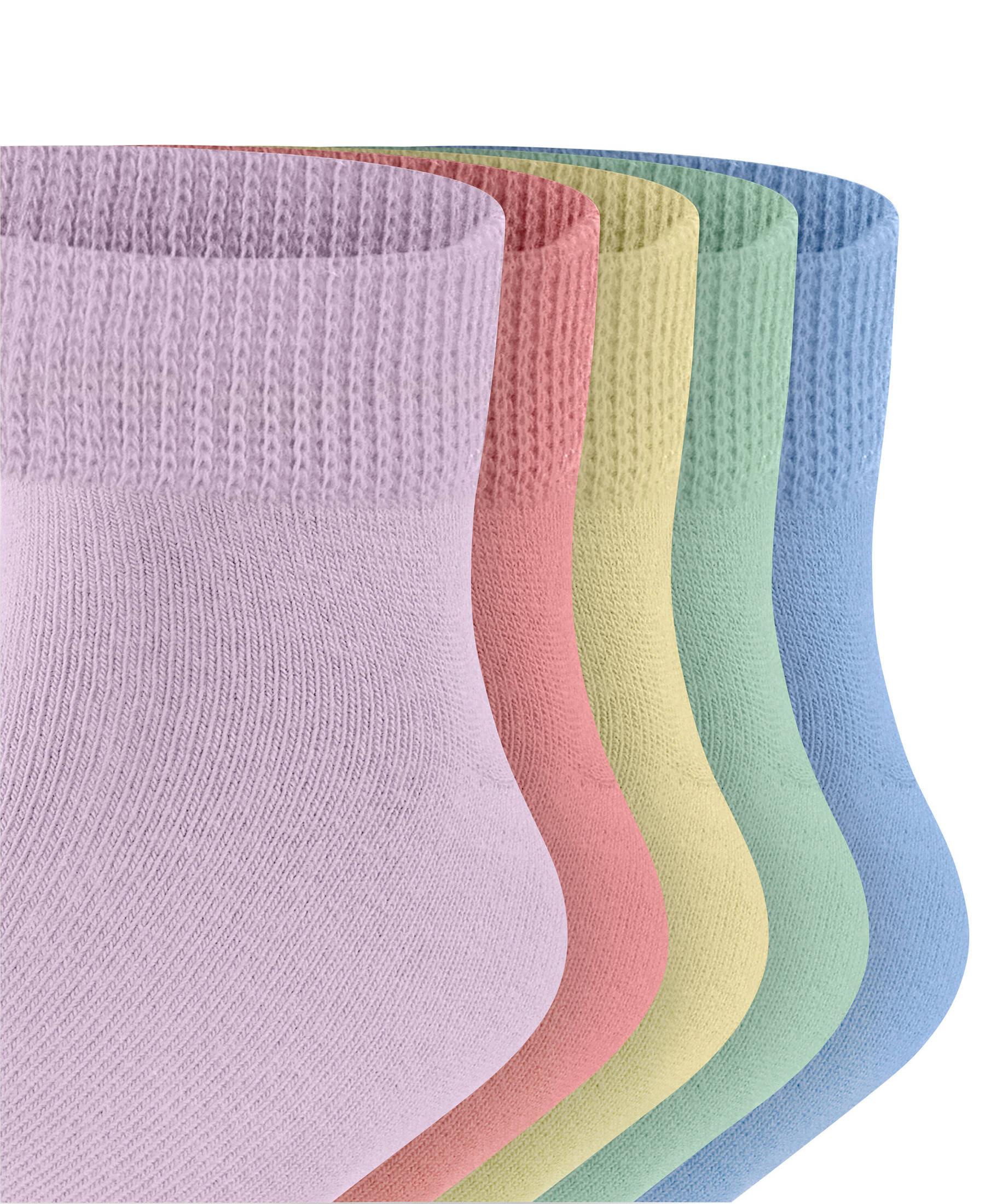 Esprit| Kinder Sneakersocken Solid-Mix 5-Pack