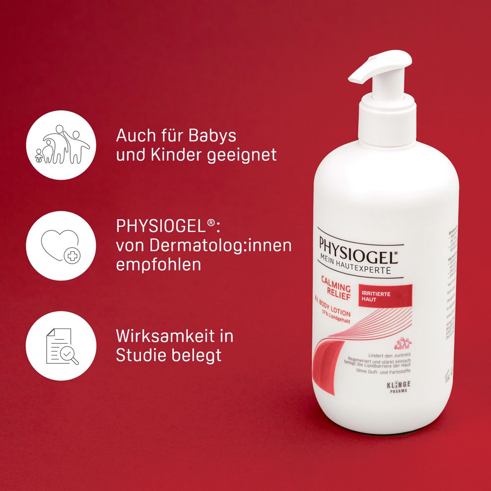 PHYSIOGEL® Calming Relief A.I. Body Lotion 400ml - irritierte Haut