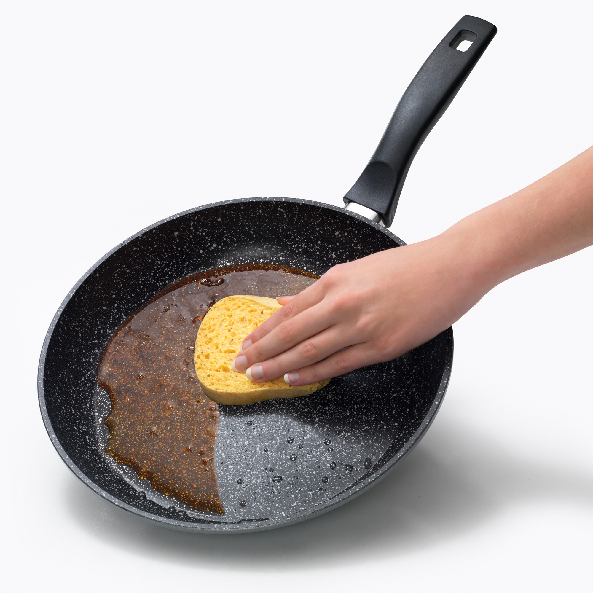 STONELINE® Bratpfanne 26 cm, mit Glasdeckel, induktionsgeeignet