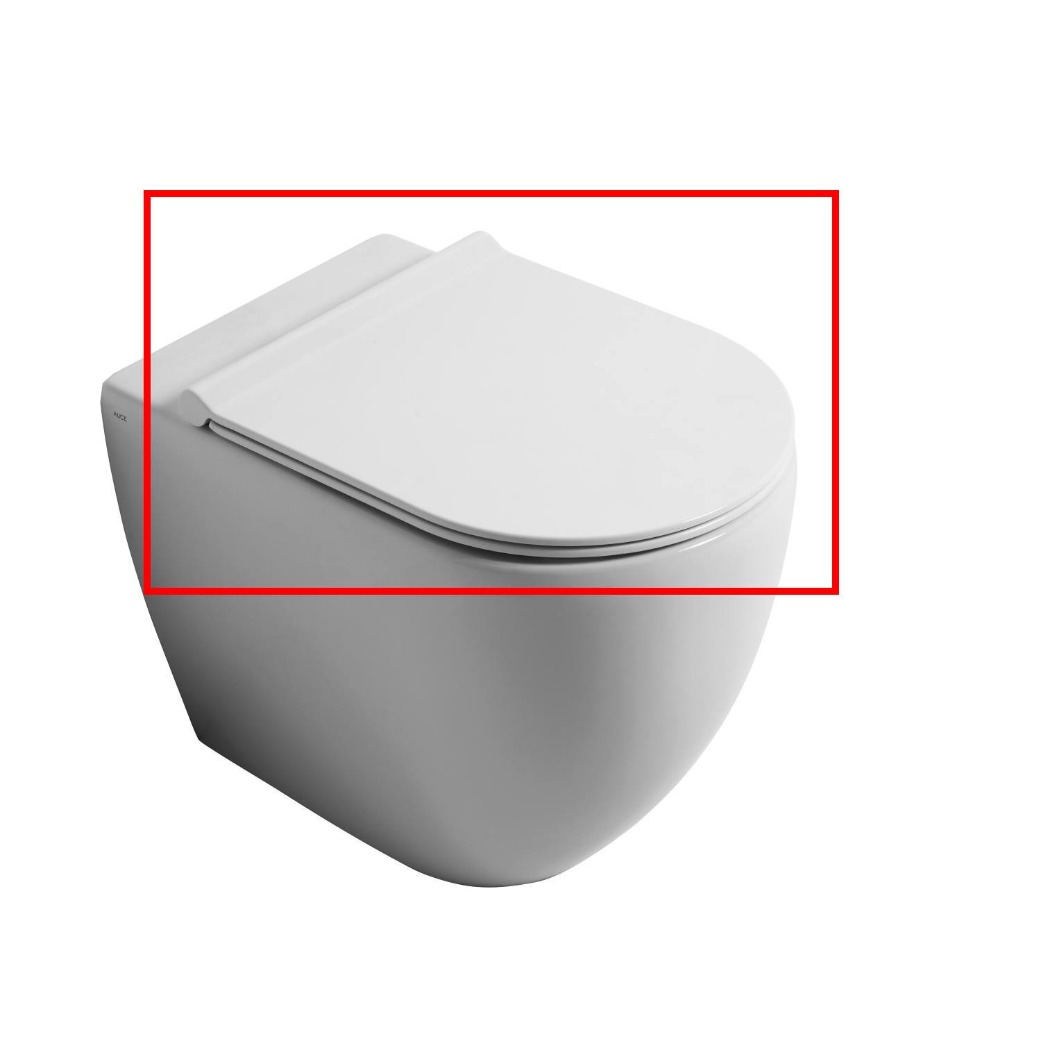 Salenzi Form Slim toiletzitting mat wit