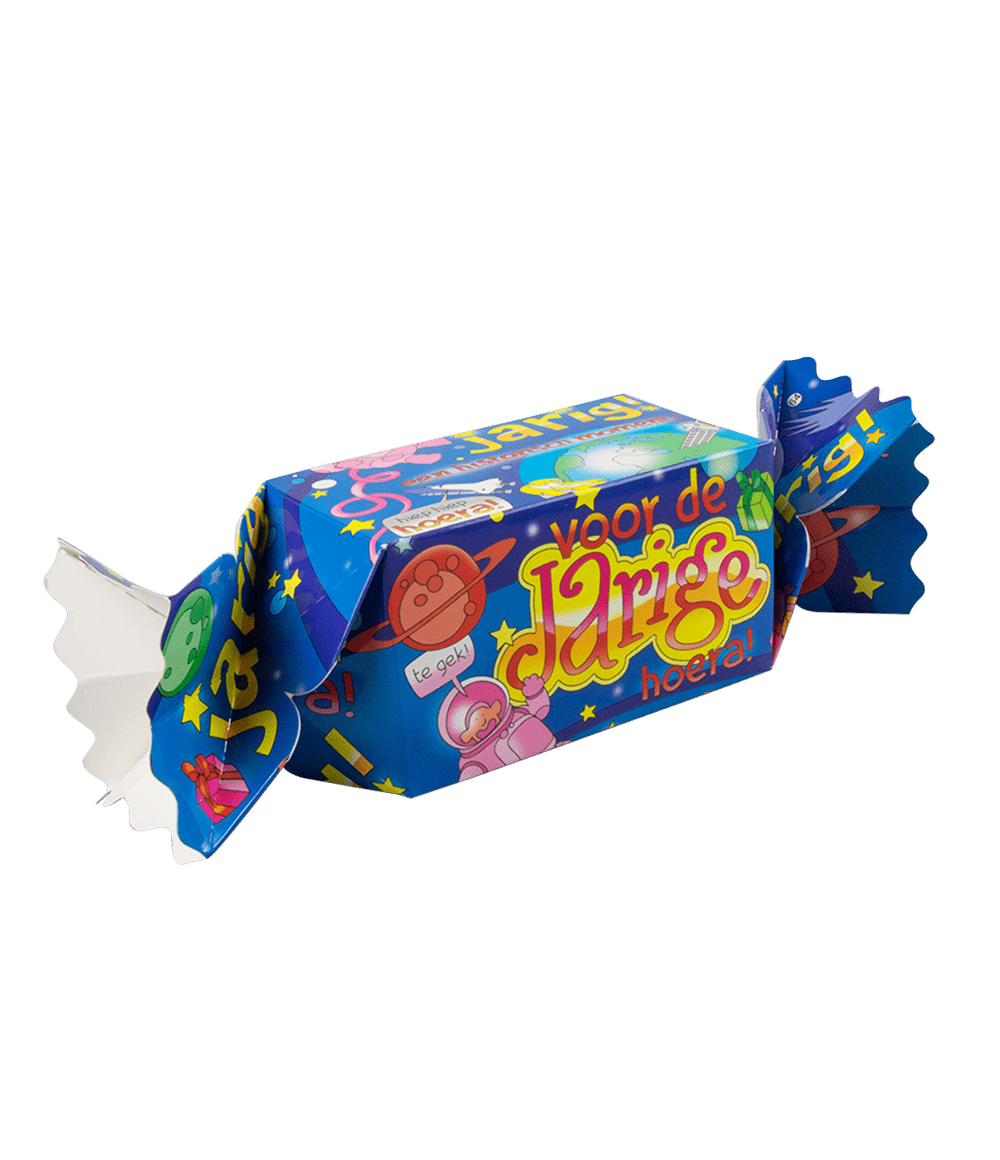 Geschenkdoosje Jarige 26cm