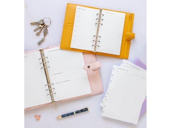 Filofax Husholdningsplanlægger Notebook Refill A5