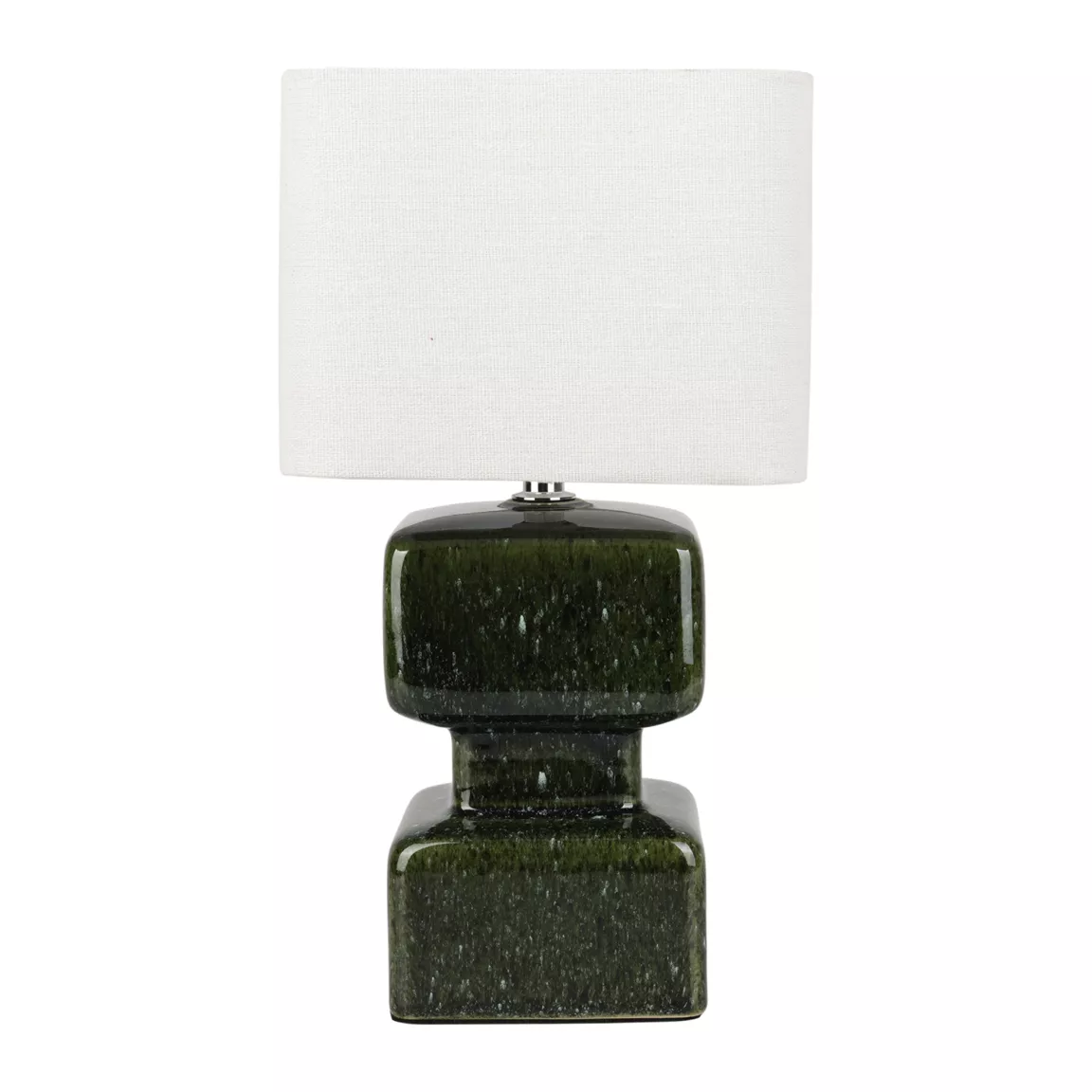 Lampe à poser en céramique (H34 cm) Céladon Verte