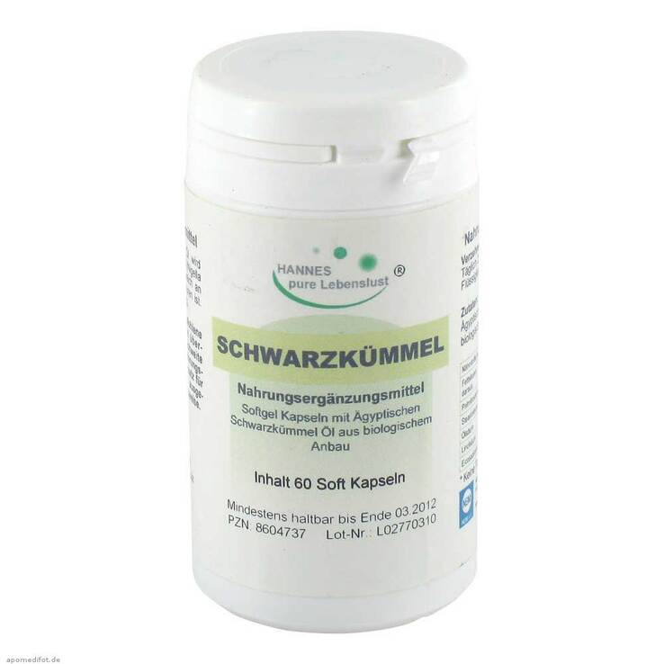 Schwarzkümmel Kapseln, 60 St