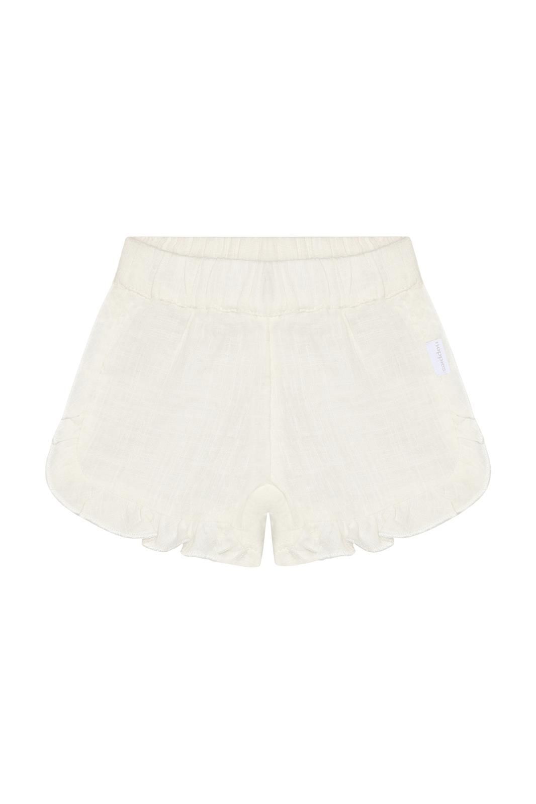 Noppies Baby Korte Broek - Egret