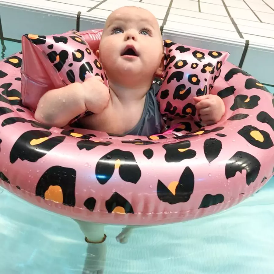 Swim Essentials Baby Float Panther Rose Gold (0-1 Jahre)