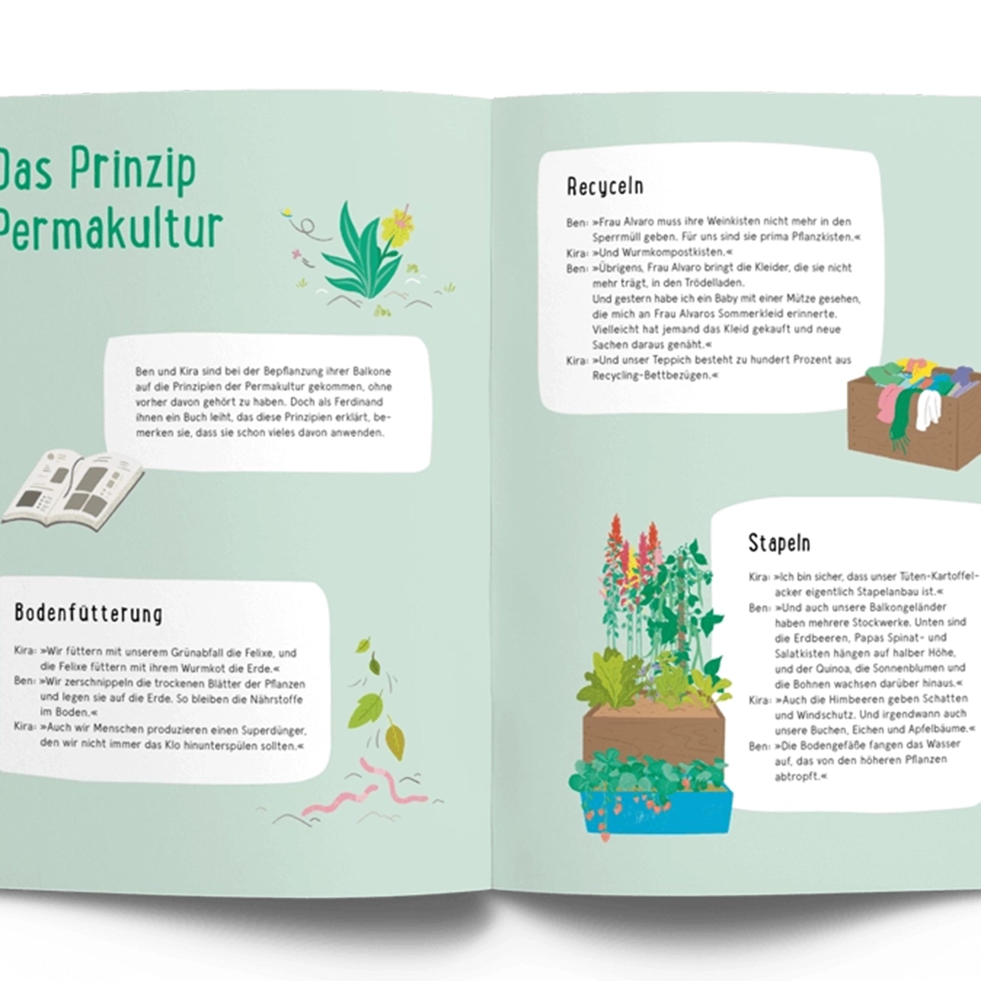 Buch Säen, sammeln, Wurmkompost