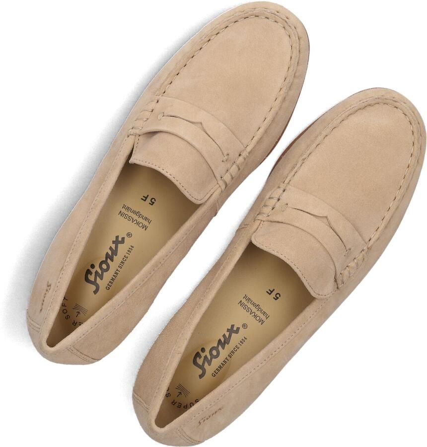 SIOUX Loafers Dames Rosikena-700 Maat: 36 Materiaal: Suède Kleur: Beige