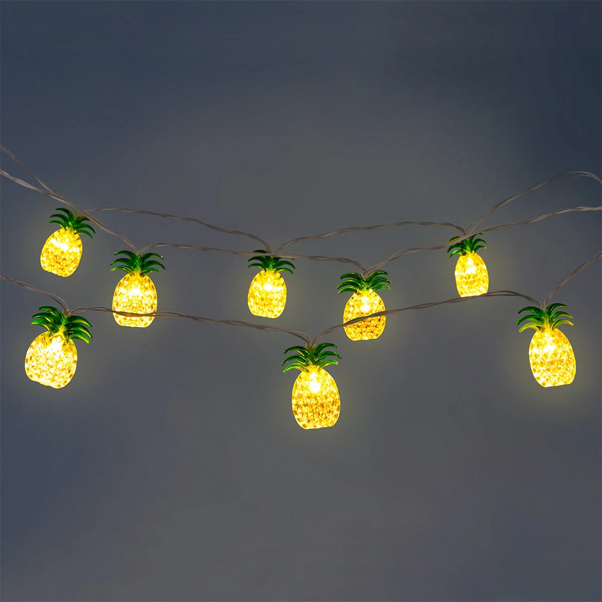 Lyskæder med ananas