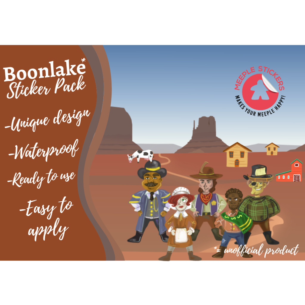 Boonlake - Set d'autocollants
