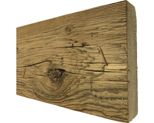 Buildify gerecycled houtbord, zongebleekt sparren-/den-/sparrenhout, 20x120-160 mm, lengte: 1000 mm