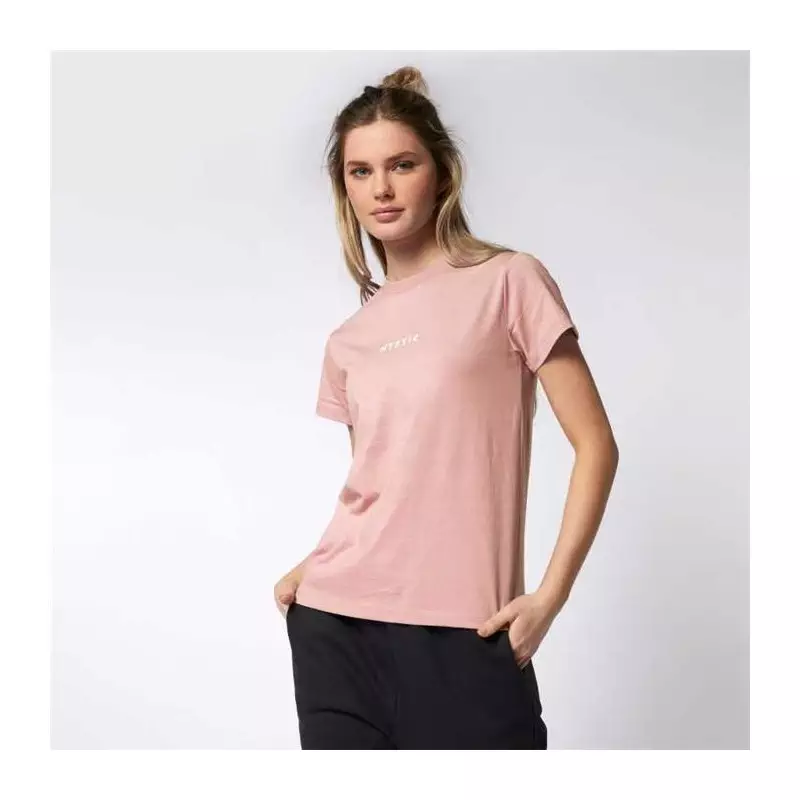 Tee shirt femme MYSTIC Brand Season Tee Flamingo Coral