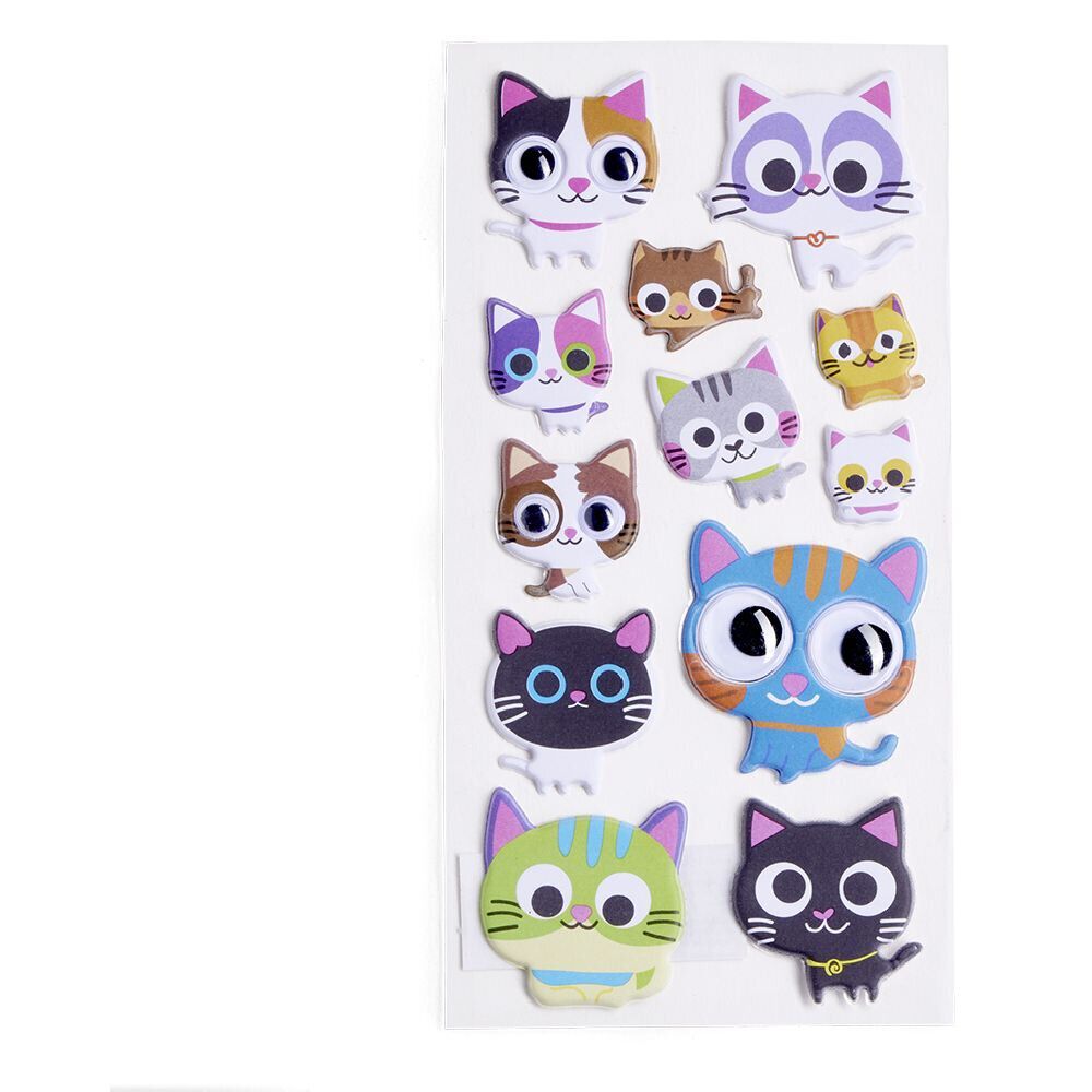 Pochette de stickers fantaisie