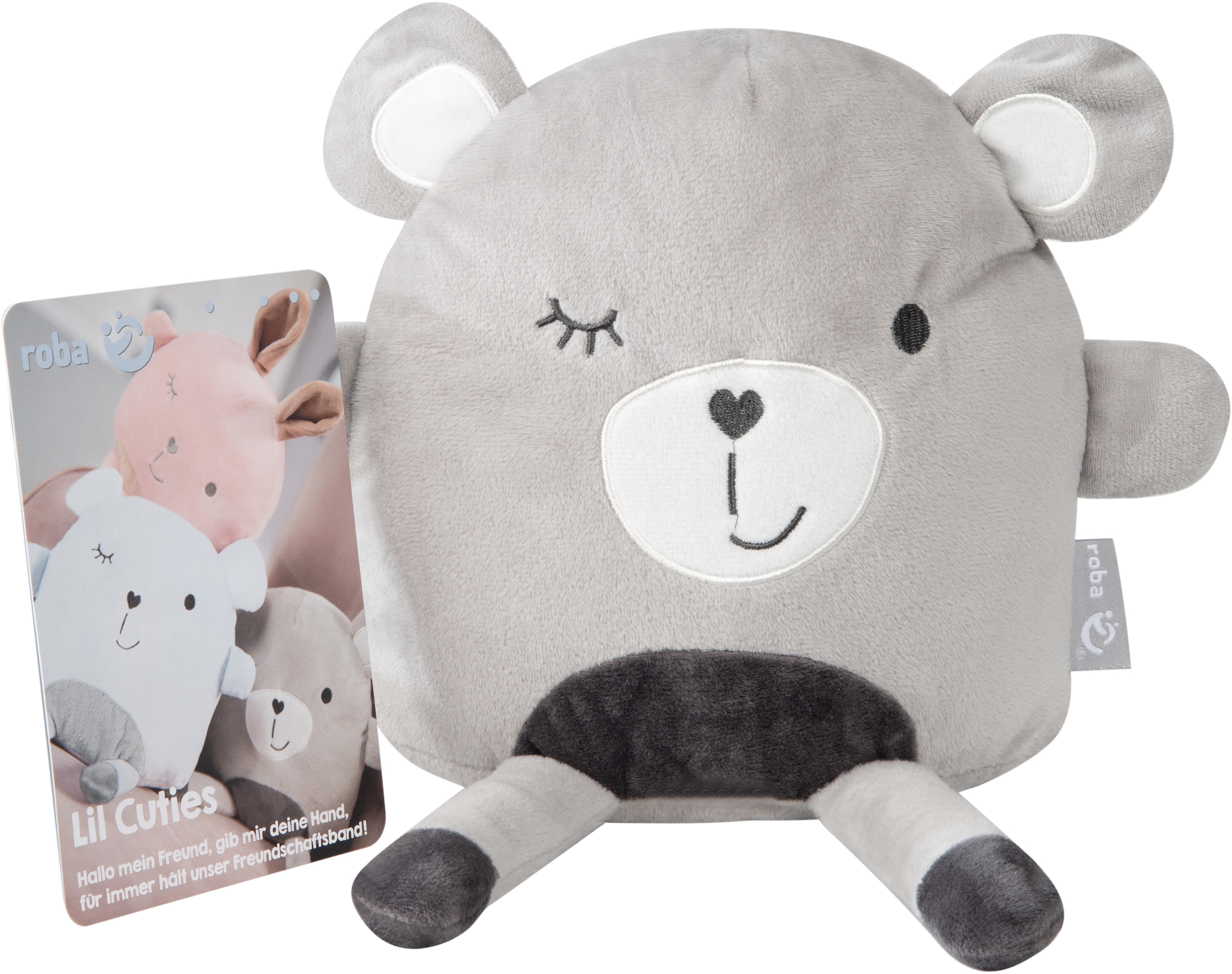 roba® Kuscheltier »Lil Cuties, Kuschelfreund Sammy« inkl. Freundschaftskarte
