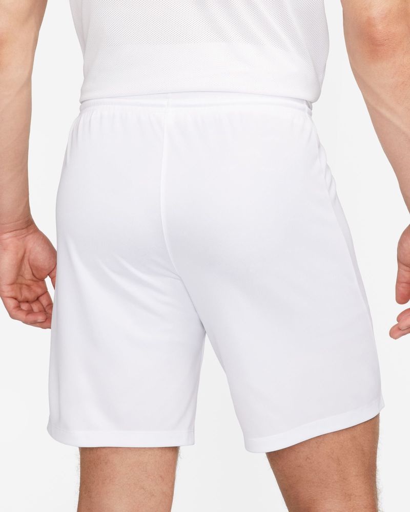 Short Nike Park III Blanc & Bleu Royal pour homme