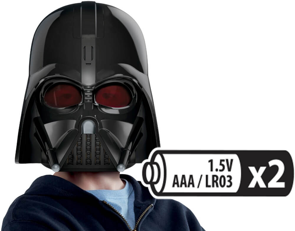 SW DARTH VADER ELECTRONIC MASK