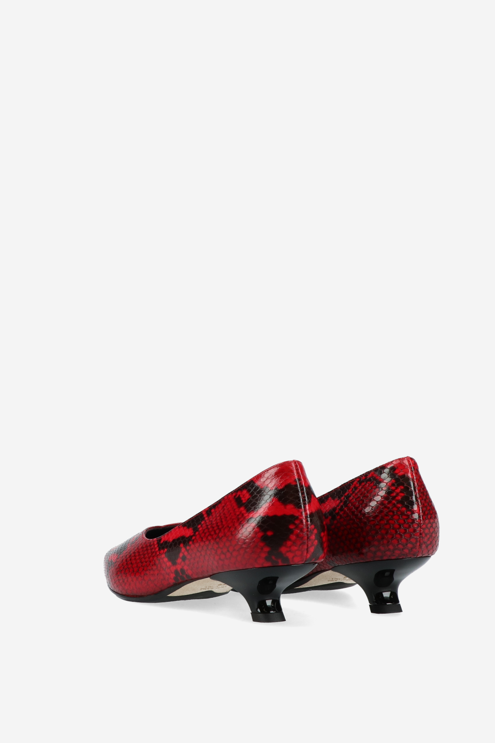 Earned It pitone leather pumps