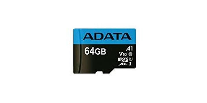 ADATA microSDXC-Karte 64 GB Speicherkarte von ADATA mit 64 GB Speicherkapazität
