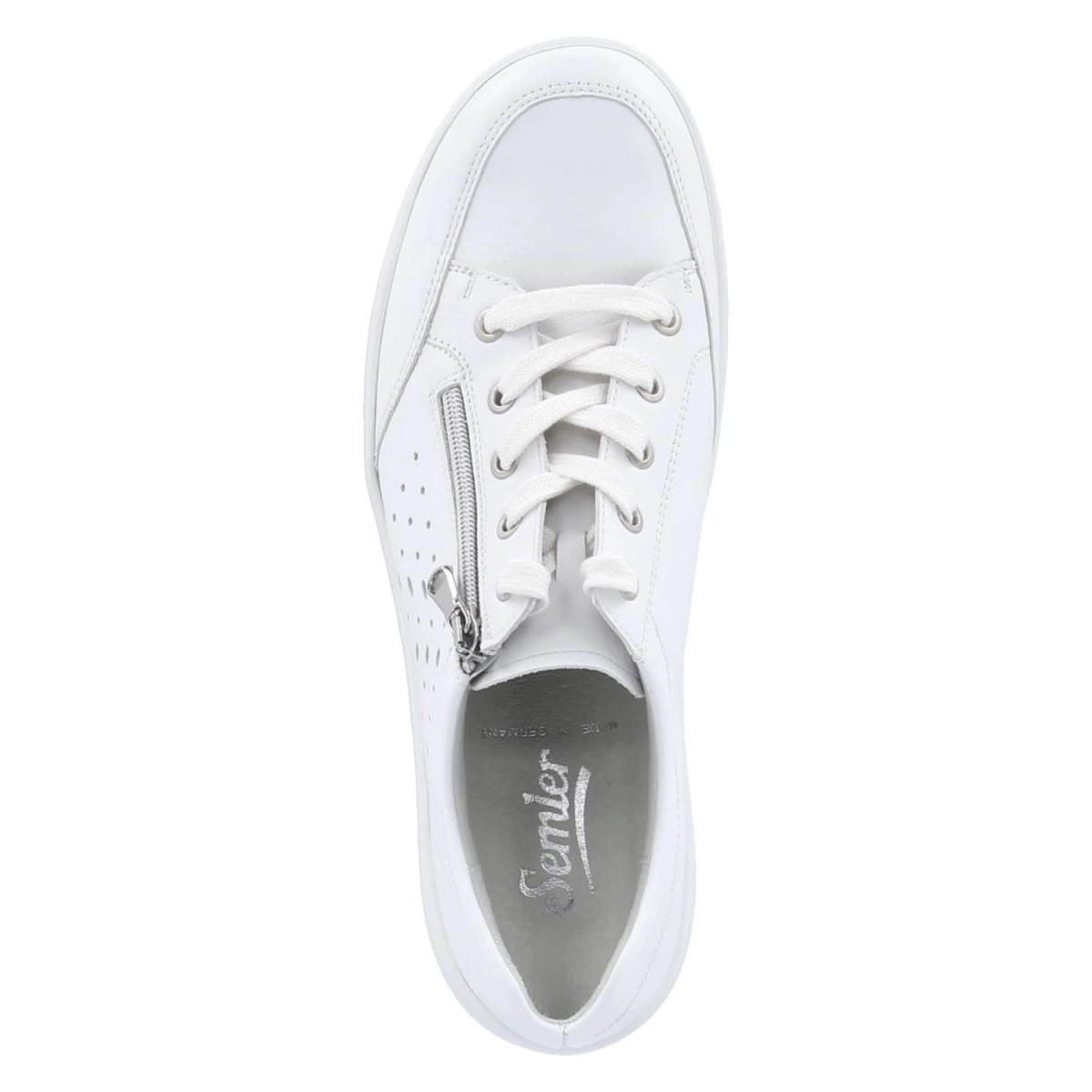 SemlerHalbschuhe - weiss-silber