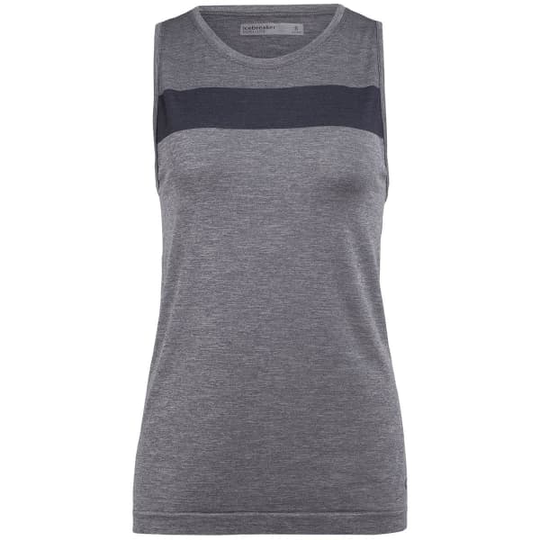 Débardeur randonnée ICEBREAKER WMNS MOTION SEAMLESS TANK PANTHER HTHR
