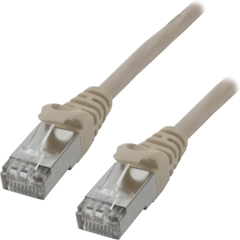 MCL 10m Cat6a S/FTP câble de réseau Gris S/FTP (S-STP)
