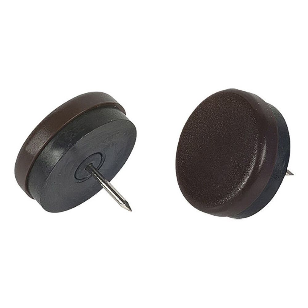 MØBELKNOTTER STABILIT MED STIFT Ø30MM 4STK BRUN