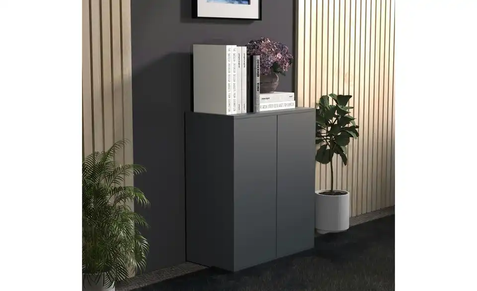 Kommode Anthrazit 73 cm