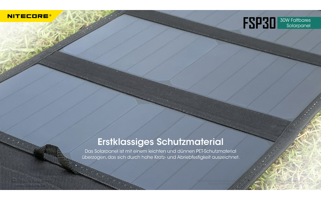 Nitecore faltbares Solarpanel FSP30 30W