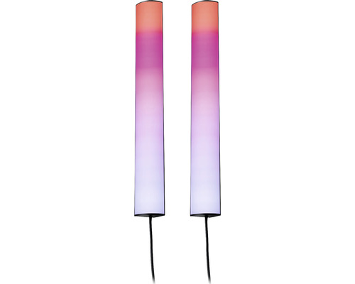 EntertainLED Lightbar Dynamisch 2-pack 2x24 lm H 30,5 cm RGB kleurverandering met geheugenfunctie + afstandsbediening