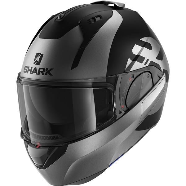 Shark - Casque Evo-ES Kedje Gris Mat / Noir Mat