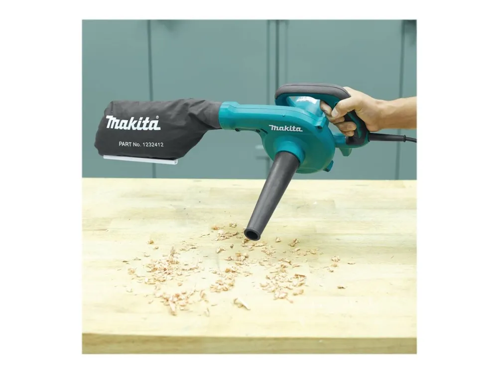 Makita UB1103 - Bladblæser - elektrisk - 600 W - 0-16000 opm - 0-246 m³/h - 2 kg