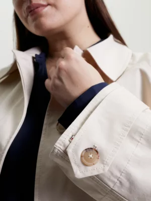 Trench coat impermeável Curve Relaxed