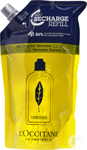 L'Occitane Gel Douche Verveine Recharge 500ml Nouvelle Formule