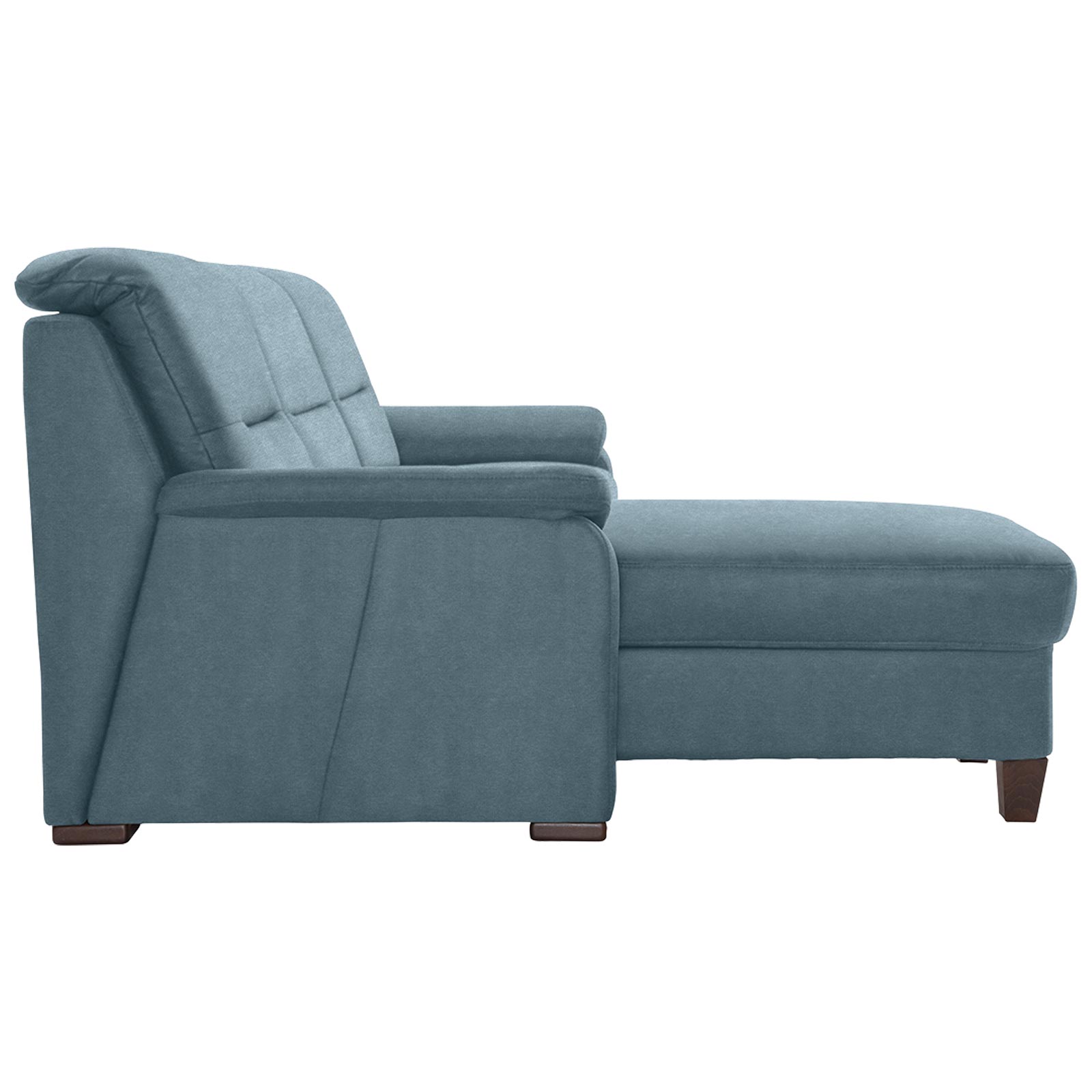 polsterpower Ecksofa - Belle ice - Basismodell - Recamiere links