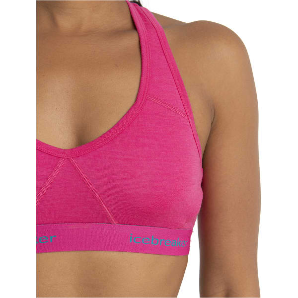 Brassière running ICEBREAKER W SPRITE RACERBACK BRA TEMPO