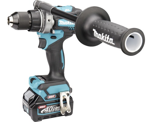 Makita XGT® DF001GD201 40V accuboormachine, inclusief 2 accu's (2,5 Ah), lader en MAKPAC maat 3 koffer.