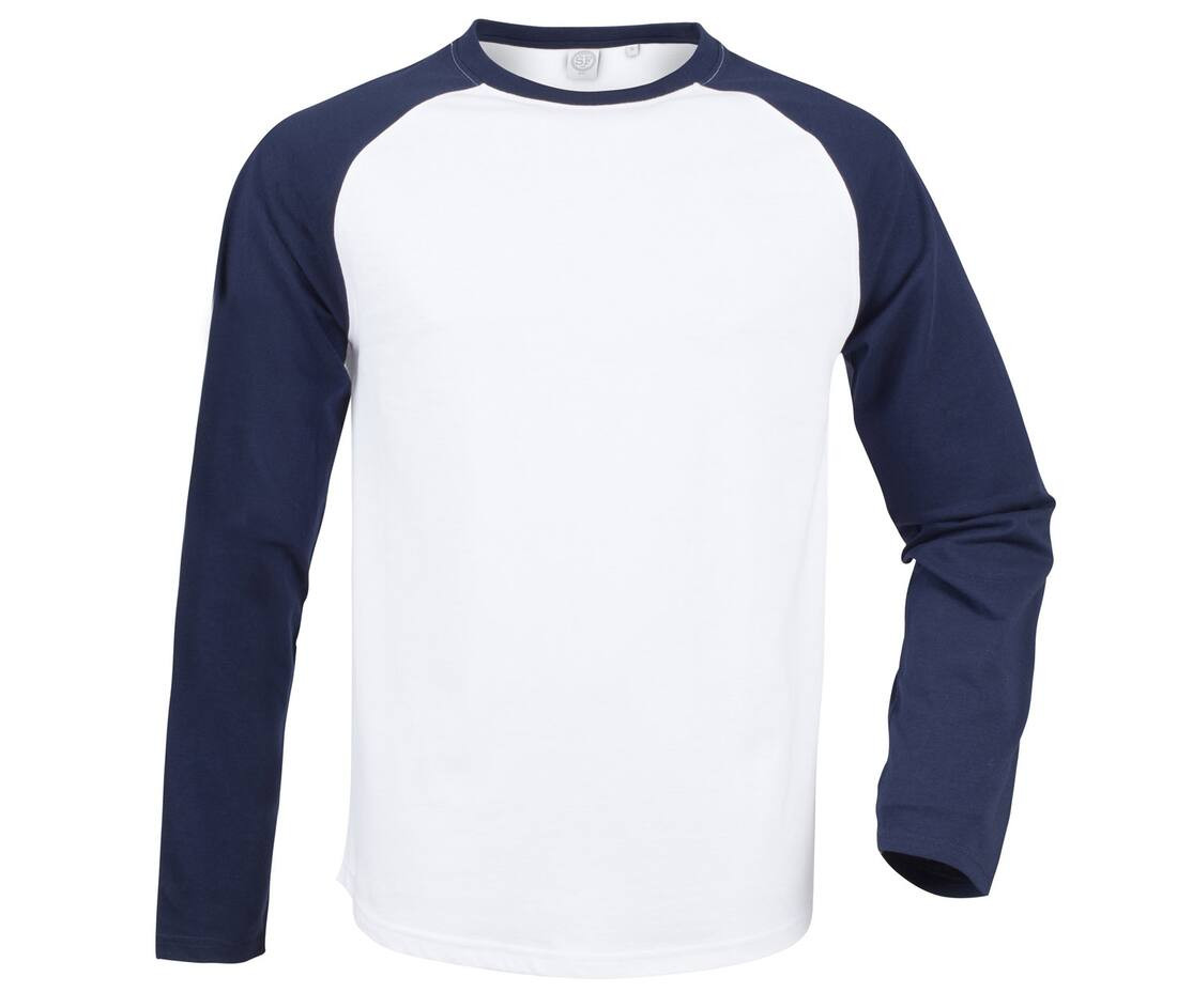 SF Men SF271 - T-shirt de baseball à manches longues pour homme