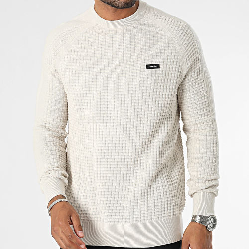 Pull Texture Mix 1476 Beige Clair