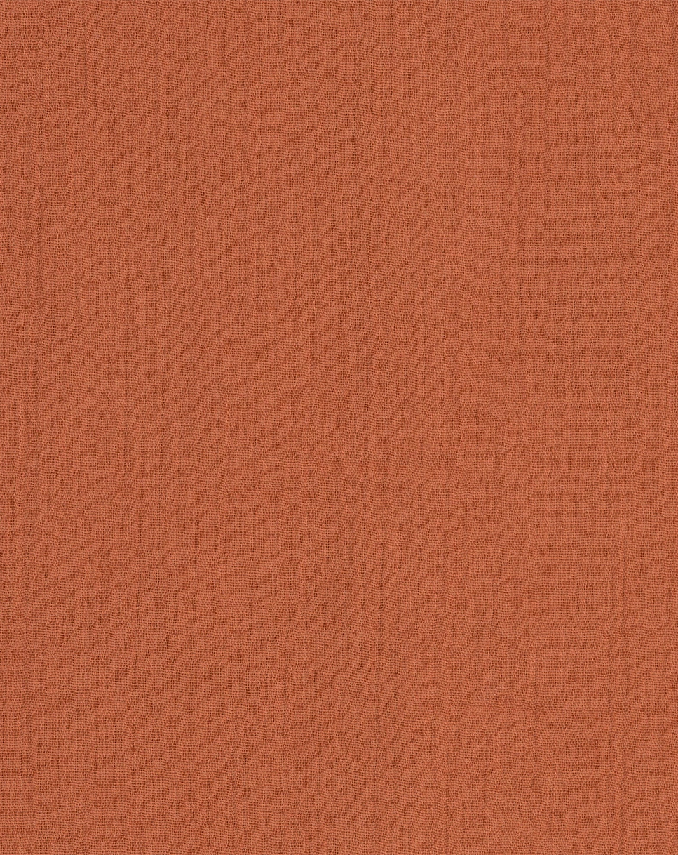 Sommerschlafsack COSY MUSLIN in rust