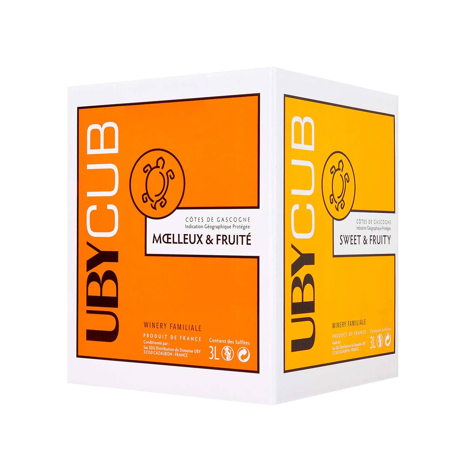 UBY CUB Blanc Doux Bib 3L
