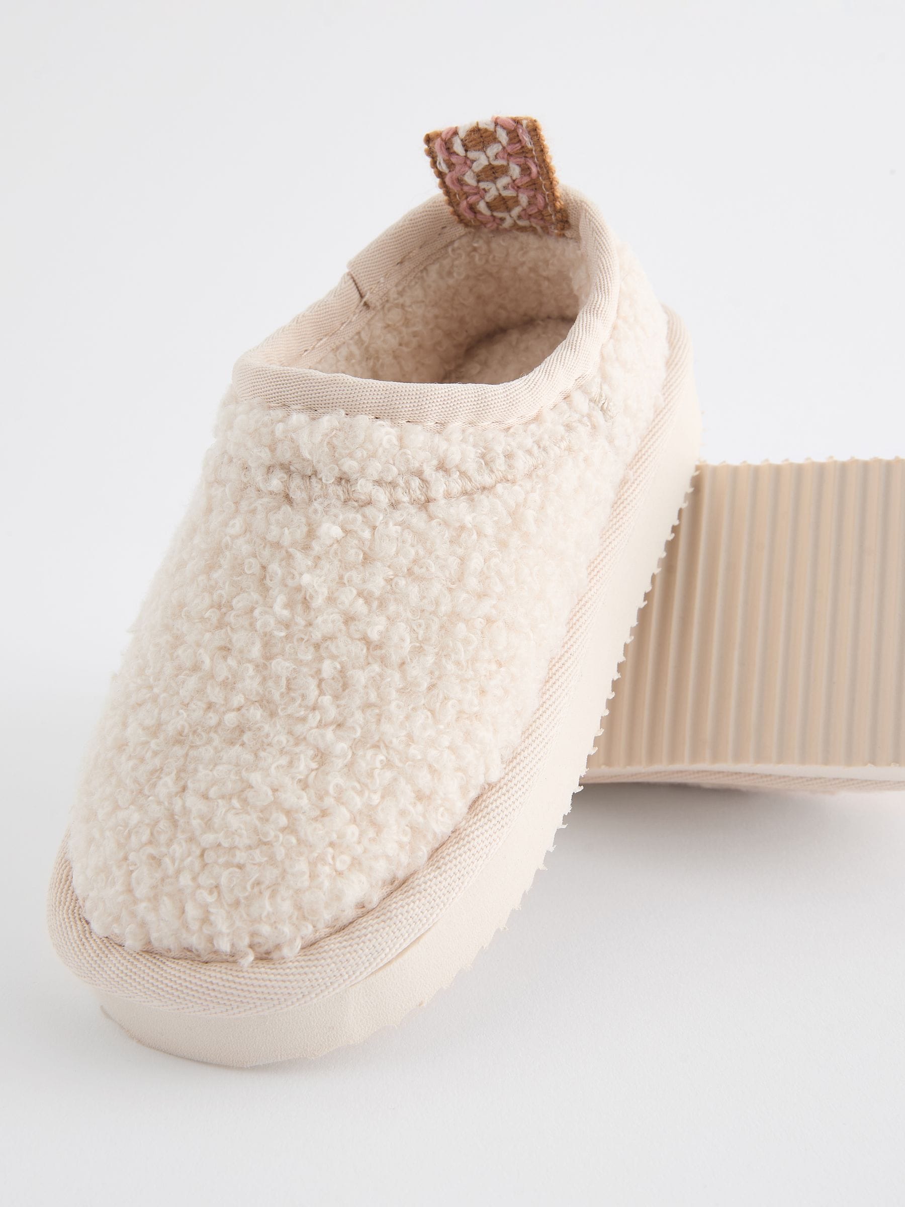 Neutraal borg - Shoot pantoffels