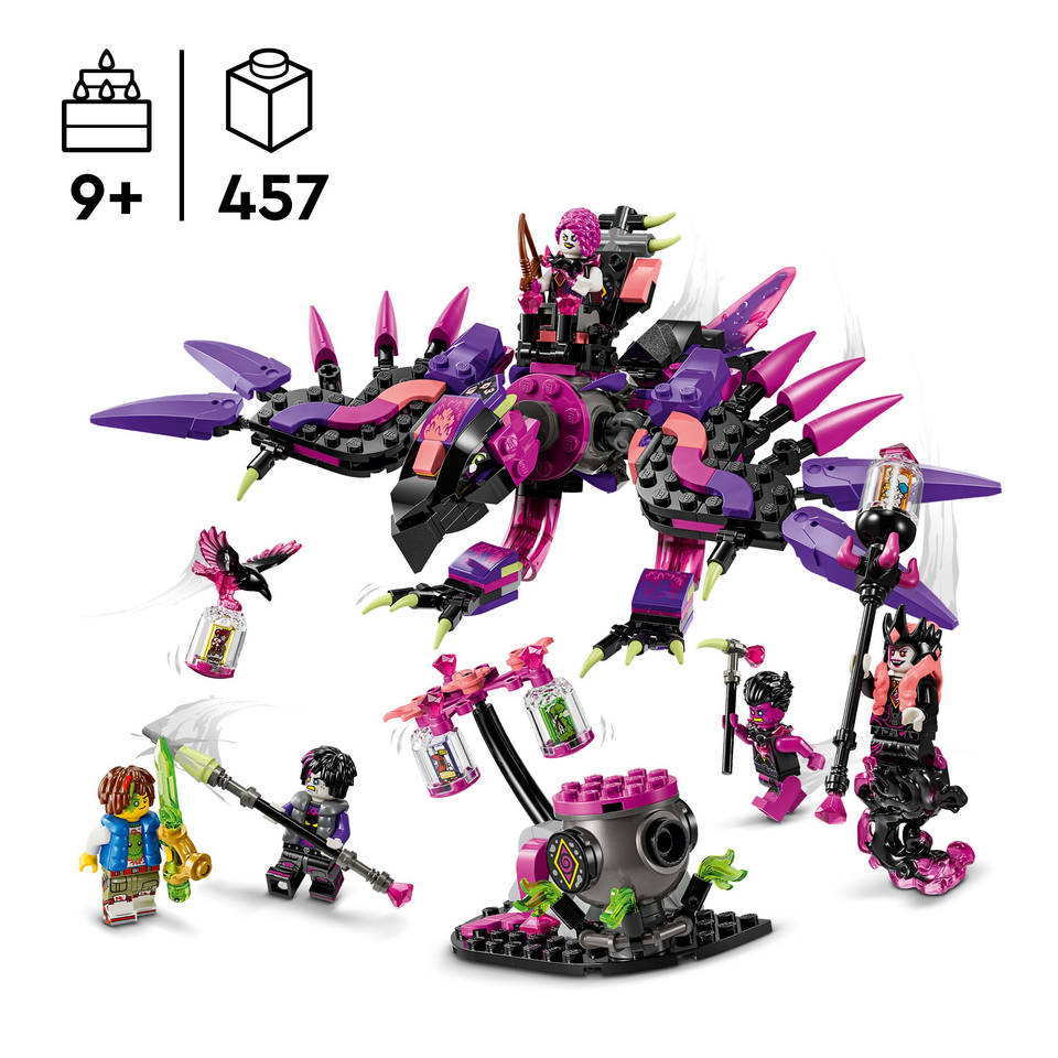 LEGO DREAMZzz de nachtmerriewezens van de Neder Heks 71483