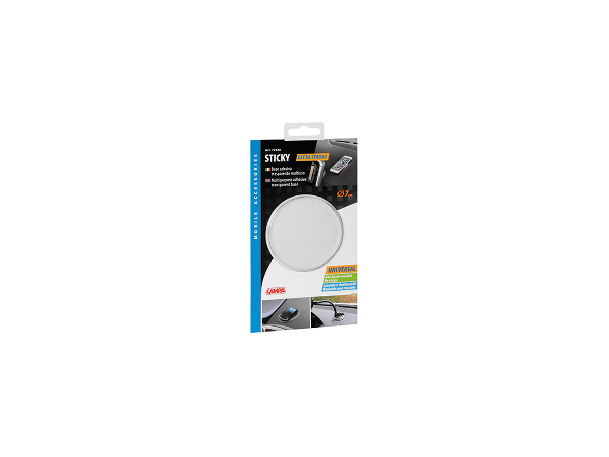 Lampa sticky zelfklevende transparante basis