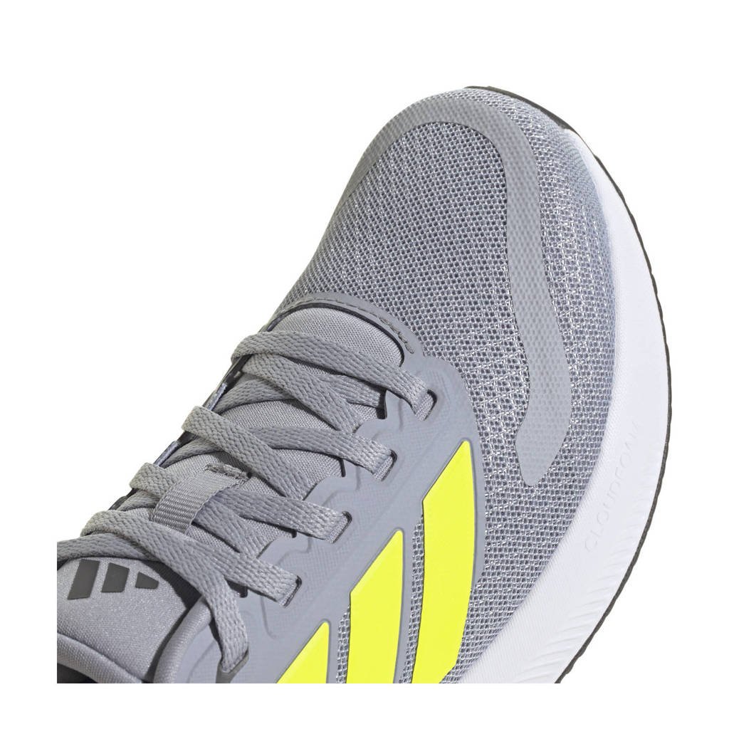 adidas Runfalcon 5 sneakers grijs/geel/blauw