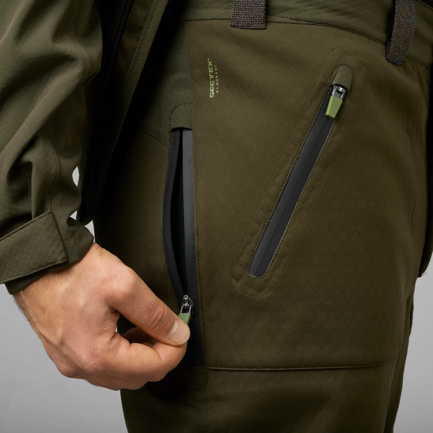 Seeland Men's Hawker Shell II Pants Pine Green