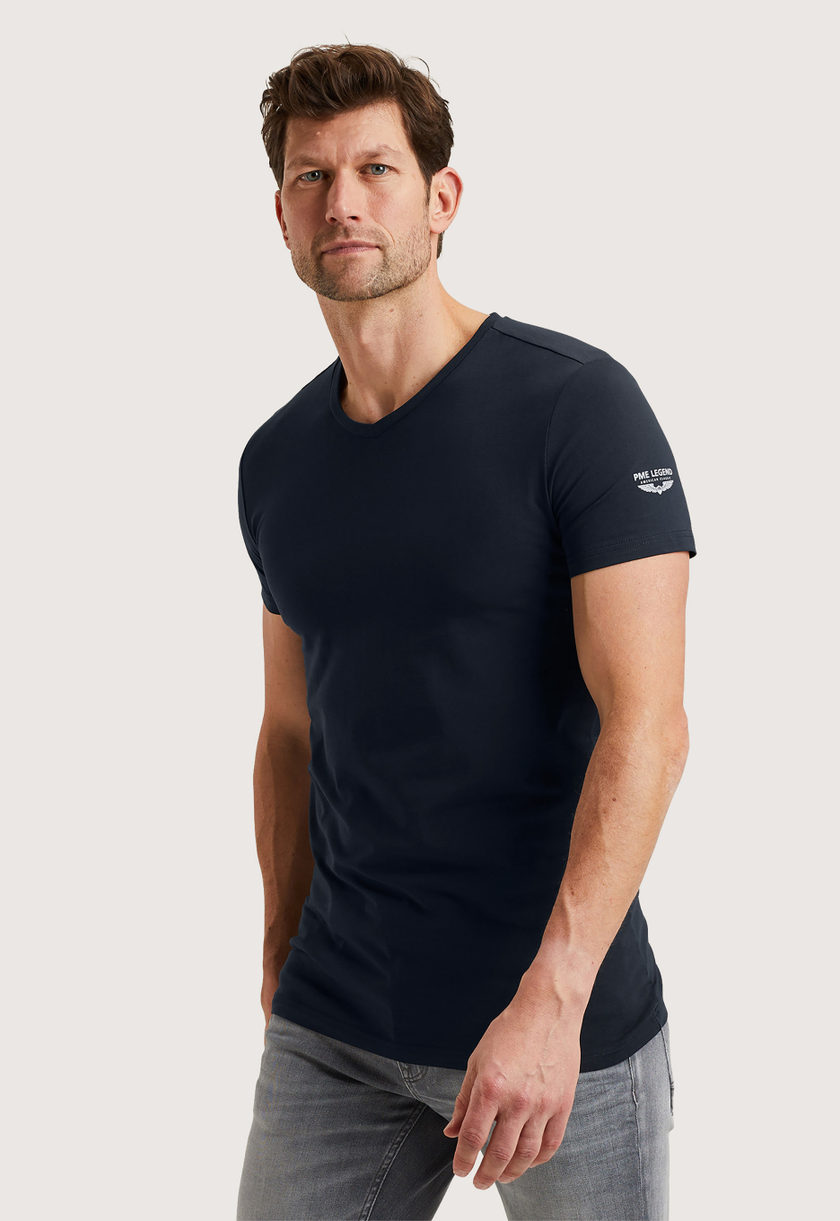 PME Legend V-Neck Basic T-shirt 2-pack