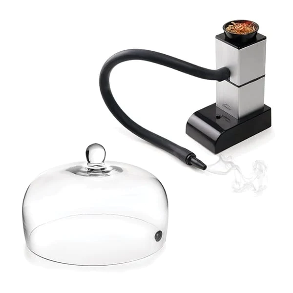 Lot fumoir à aliments et cloche 26 cm Lacor