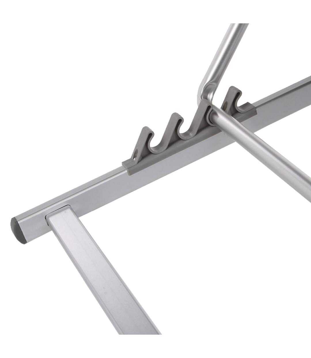 Chilienne de jardin pliable Honolulu - Gris galet